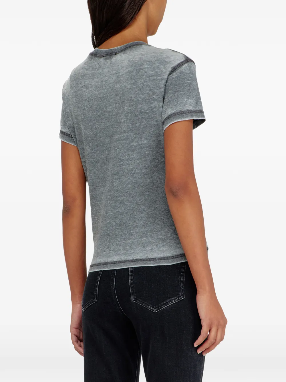 Diesel ラインストーン Tシャツ | グレー | FARFETCH JP