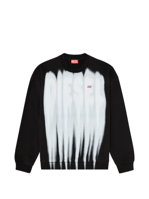 Diesel cotton sweatshirt with graphic print