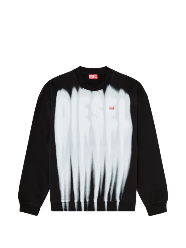 Diesel グラフィック スウェットシャツ | ブラック | FARFETCH JP