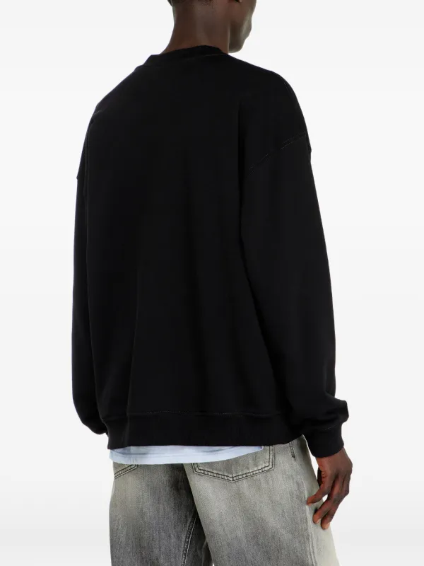 Diesel グラフィック スウェットシャツ | ブラック | FARFETCH JP