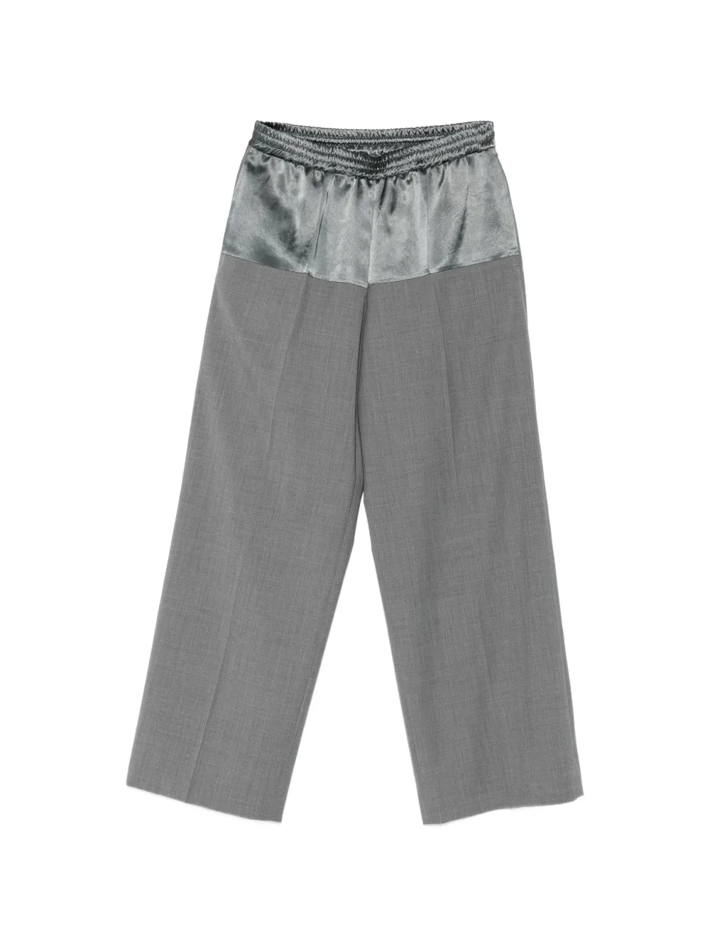 Undercover panelled elasticated-waist trousers - Grey