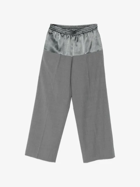 Undercover panelled elasticated-waist trousers
