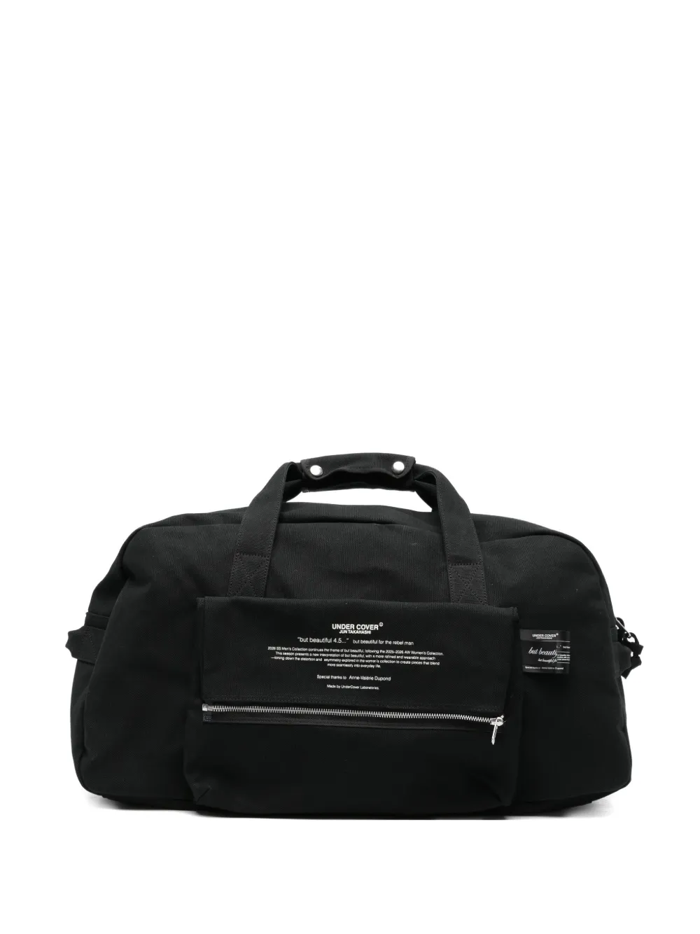 Undercover zip-pocket tote bag - Black