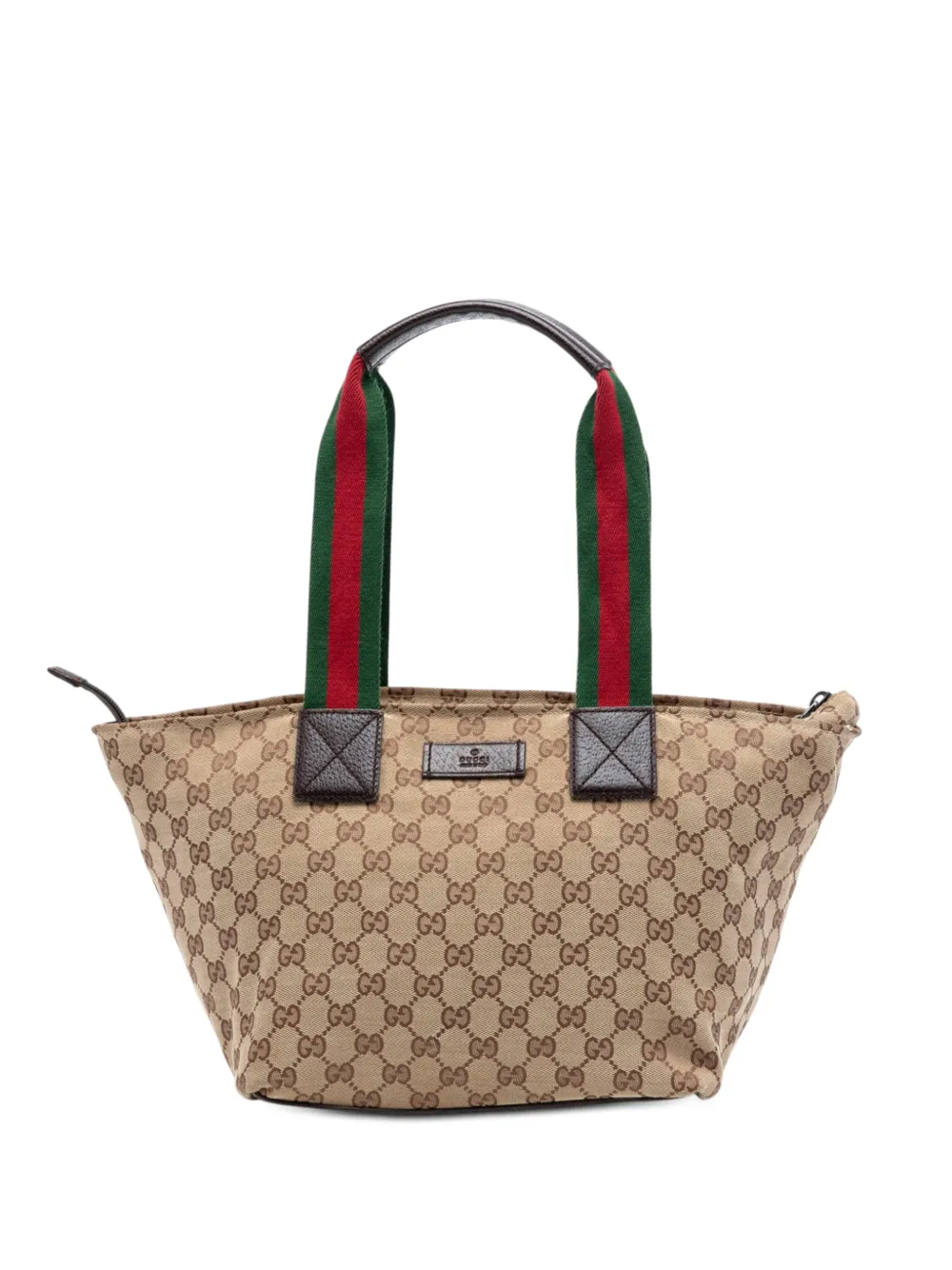 Gucci Pre-Owned 2000-2015 GG Canvas Web tote bag - Toni neutri