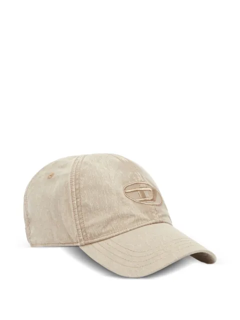 Diesel Oval D logo-embroidered baseball cap