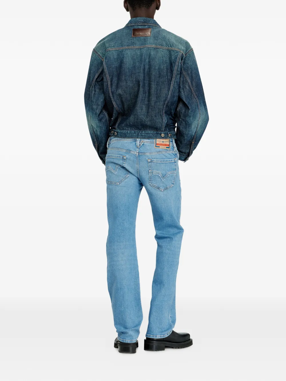 Diesel 1985 Larkee straight jeans Blauw