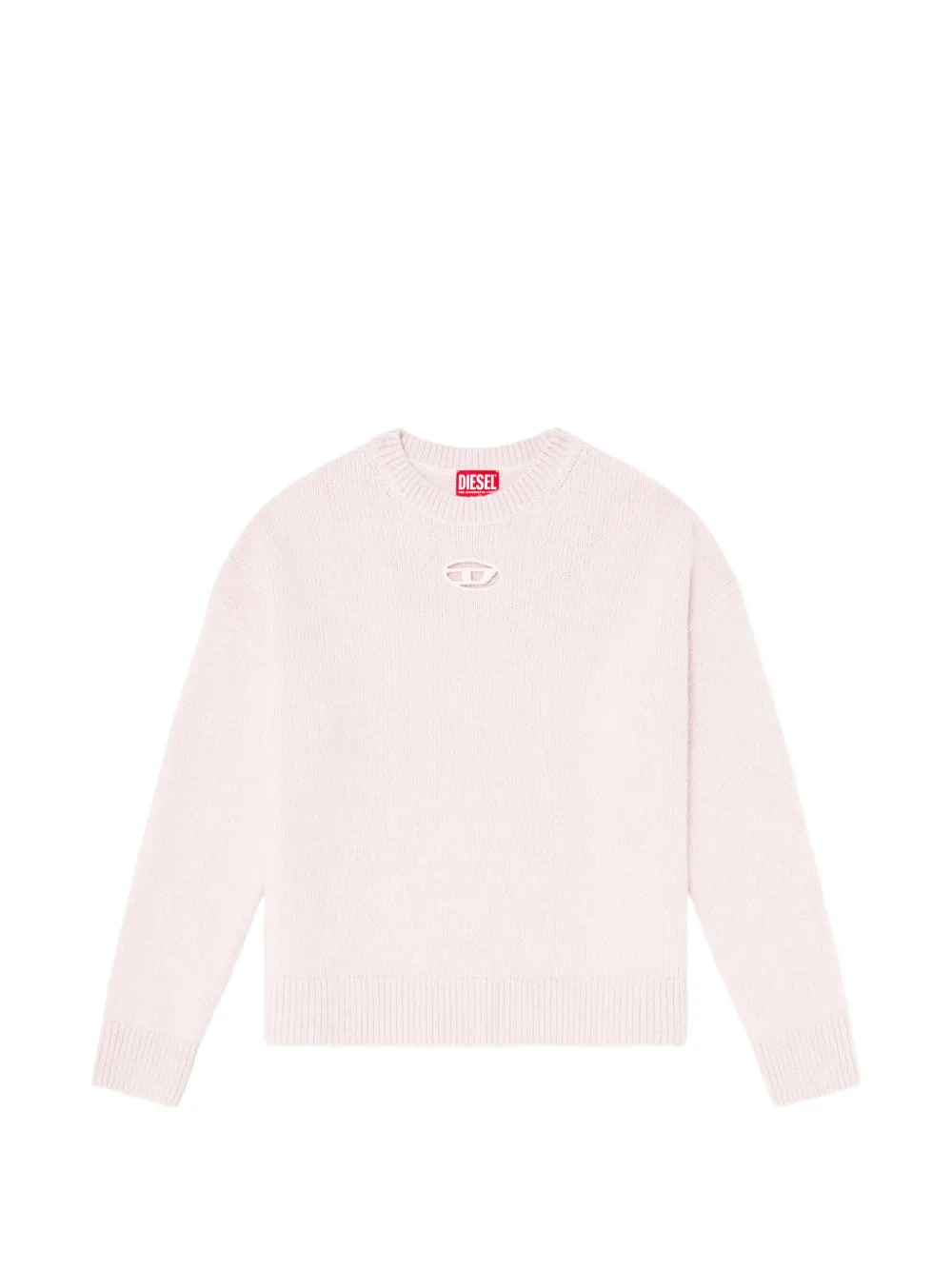 Diesel jumper in wool and alpaca blend - Rosa