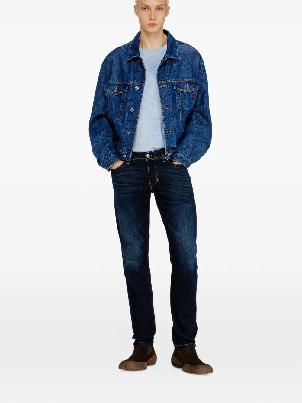 Diesel Larkee-Beex tapered jeans - Blu