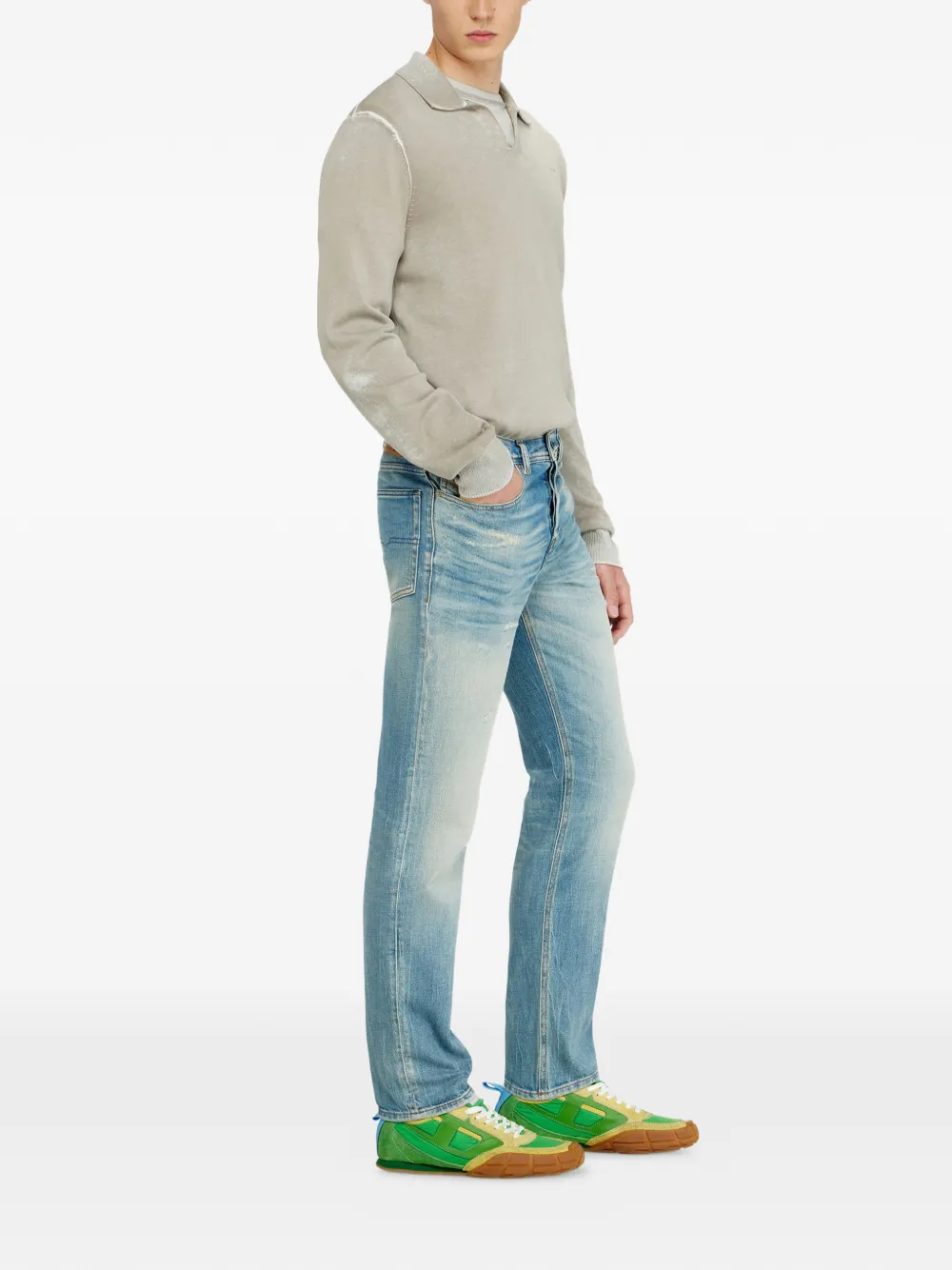 Diesel D-Finitive regular jeans Blauw