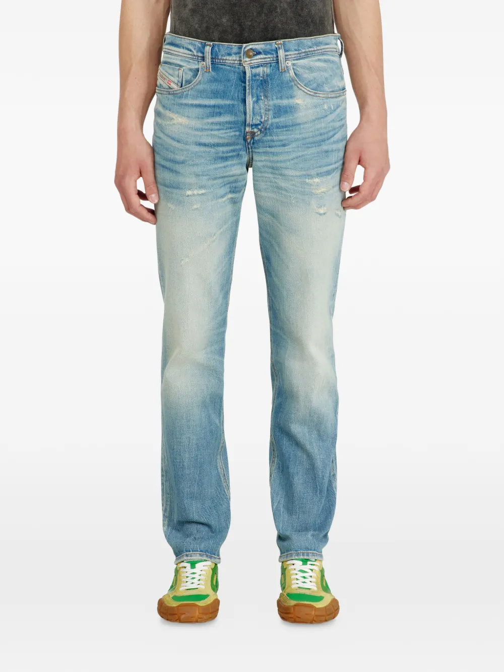 Diesel D-Finitive regular jeans Blauw