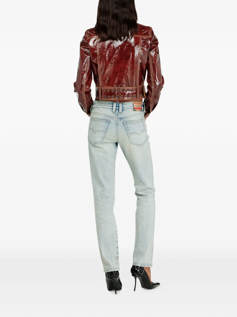 Diesel 1992 D-Jiann slim-fit jeans Blauw