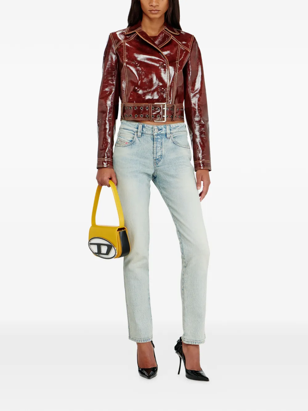 Diesel 1992 D-Jiann slim-fit jeans Blauw