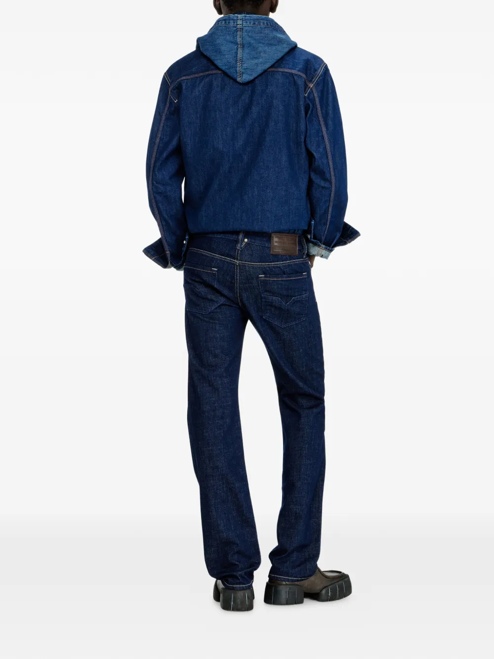 Diesel 1985 Larkee straight jeans Blauw