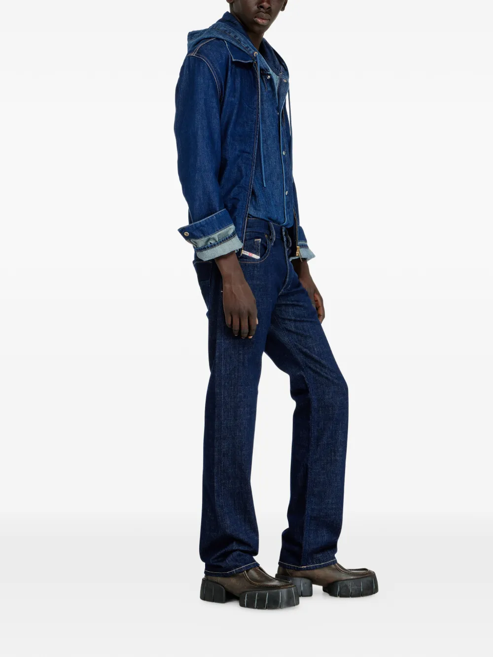 Diesel 1985 Larkee straight jeans Blauw