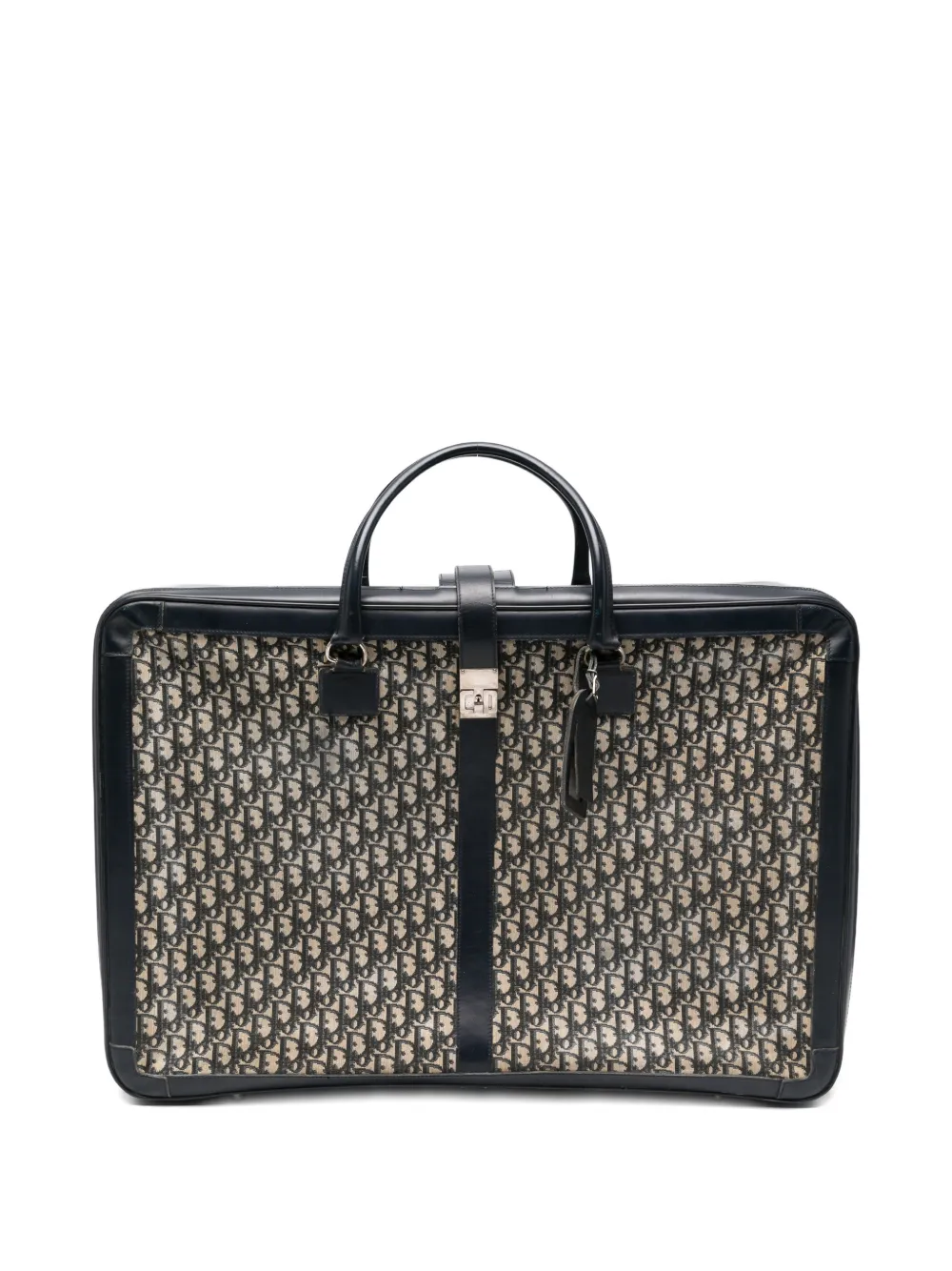 Christian Dior Pre-Owned 1970s Oblique luggage - Blu