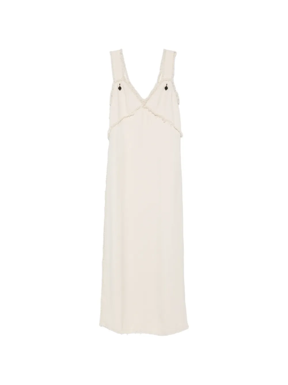 TOTEME guipure-lace cut-out dress - Nude