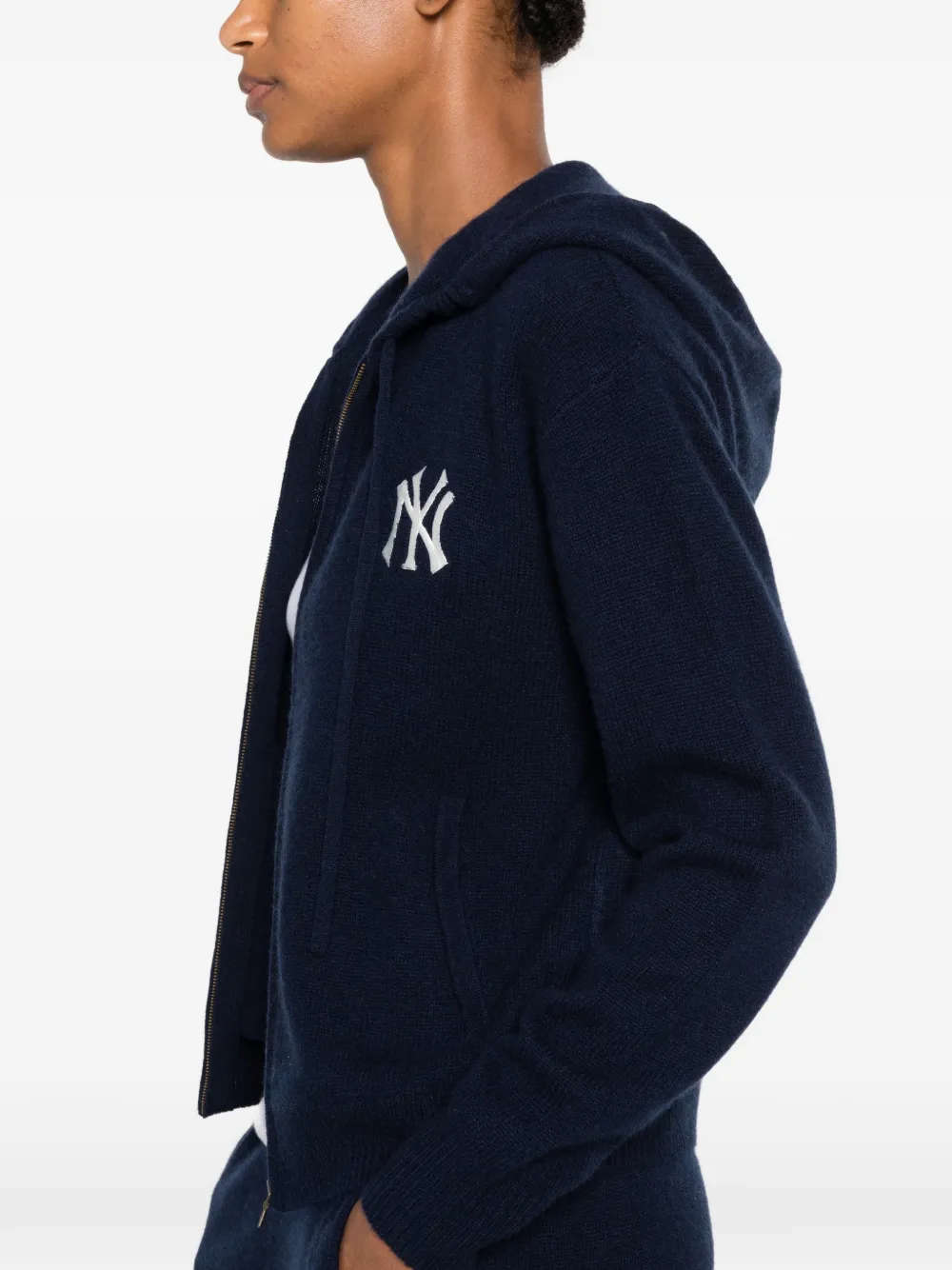 Sporty & Rich Heritage Yankees vest met capuchon Blauw