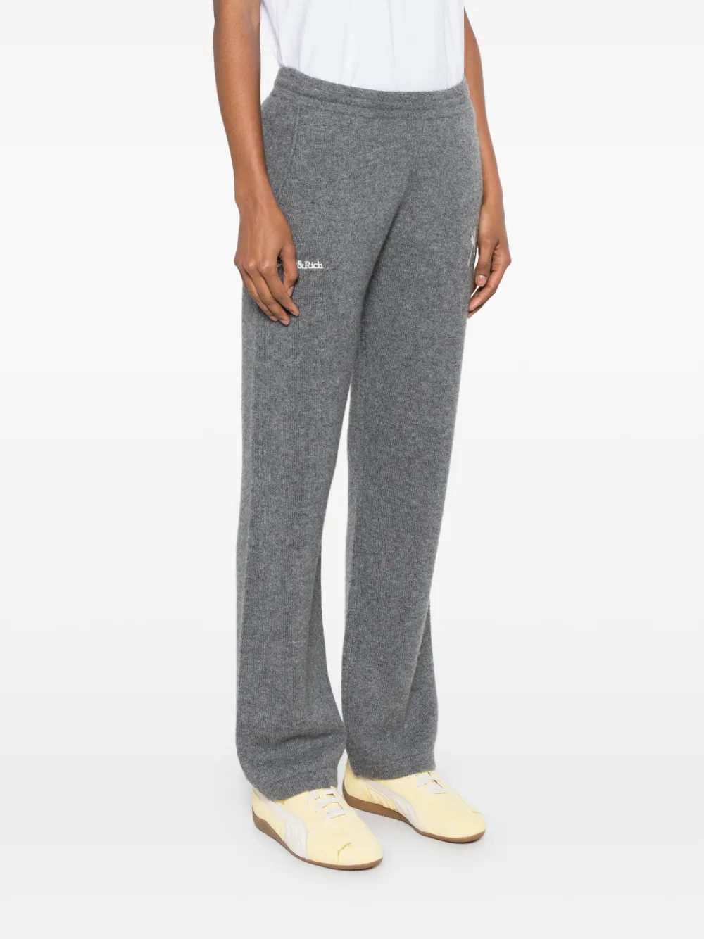 Sporty & Rich Heritage Yankees Serif broek Grijs