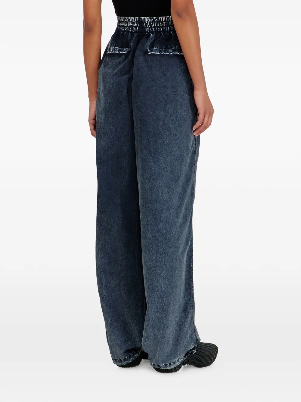 Diesel P-APYRI trainingsbroek met acid wassing Blauw