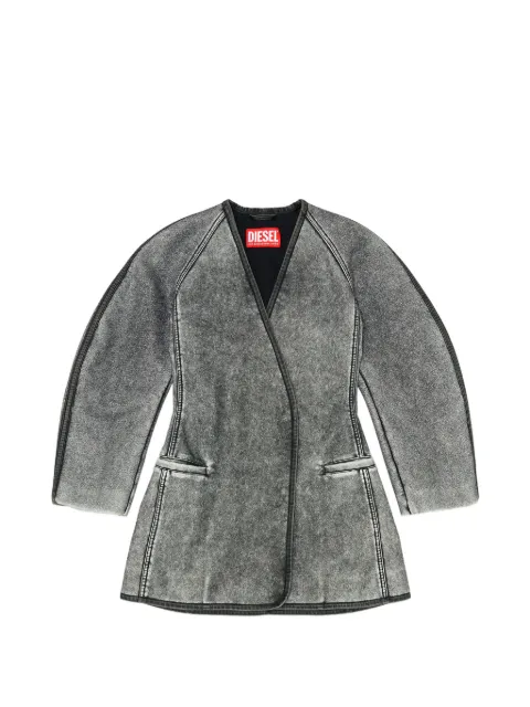 Diesel cardigan jacket with cocoon sleeves