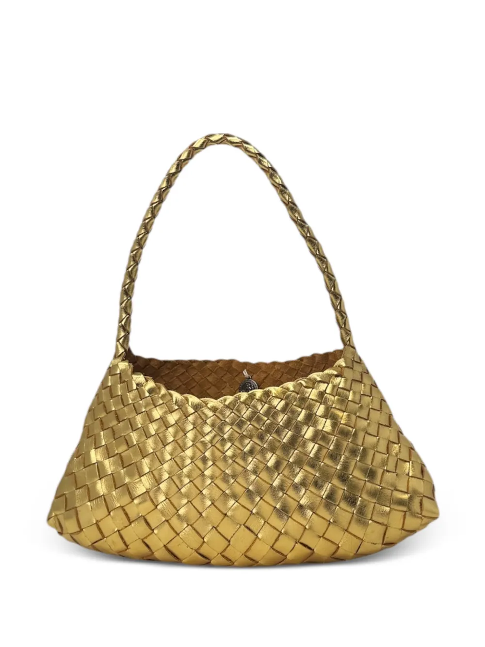 Donna Karan Rosanna Mini woven shoulder bag - Oro