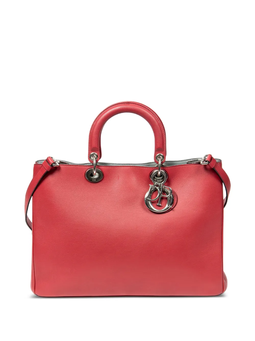 Christian Dior Pre-Owned Diorissimo leather tote bag - Red