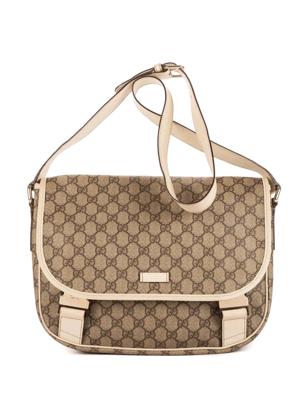 Gucci Pre-Owned GG Supreme shoulder bag - Toni neutri