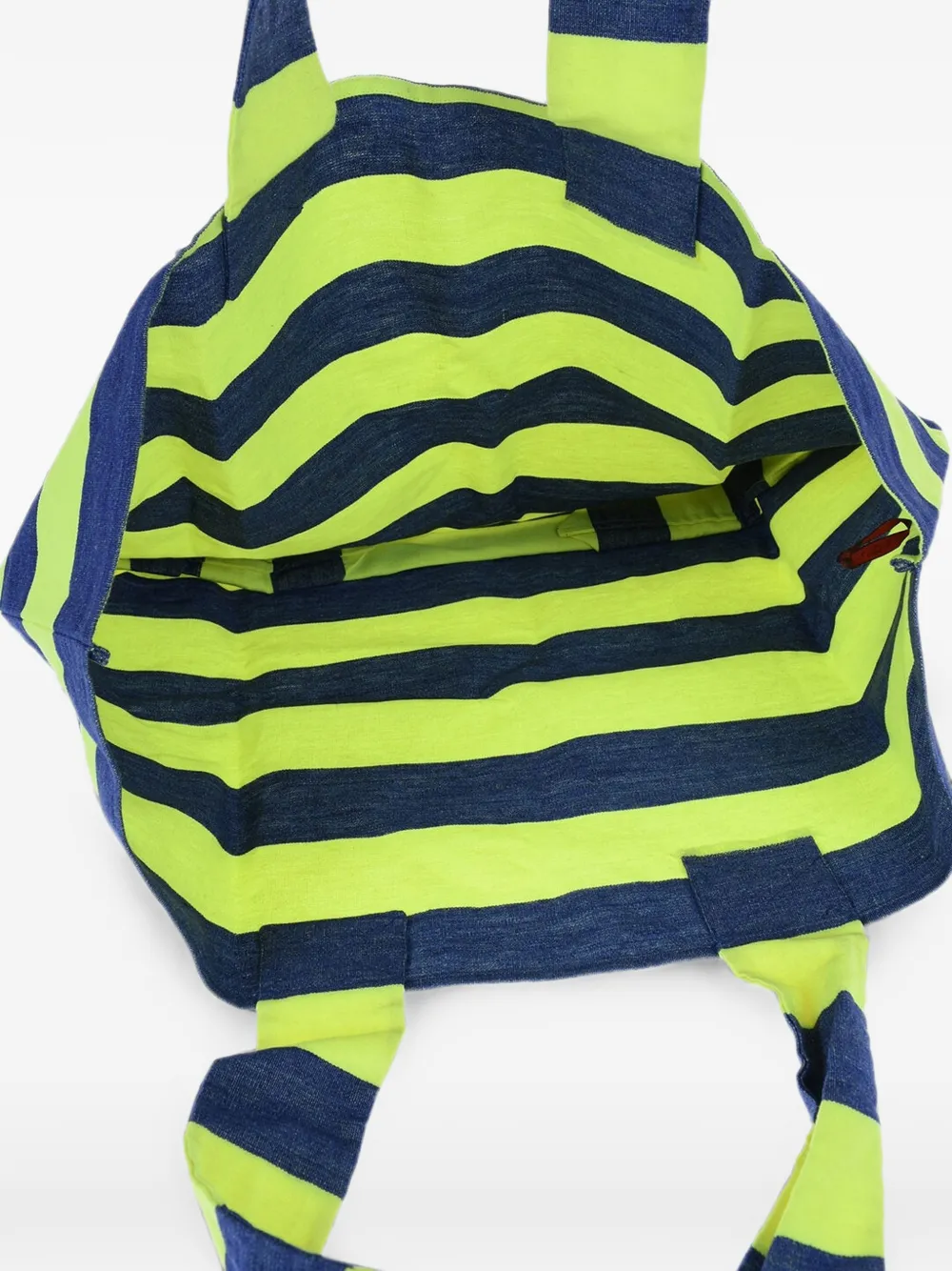 Daniela Gregis Stripe-pattern Tote Bag In Blue