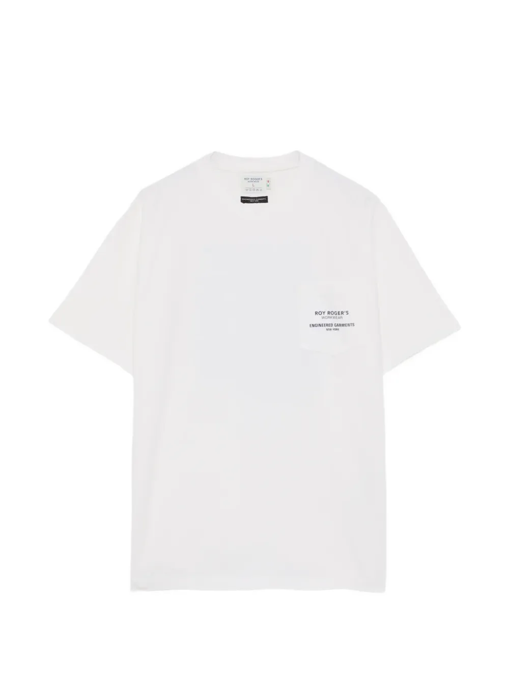 Engineered Garments logo-print pocket T-shirt - Weiß