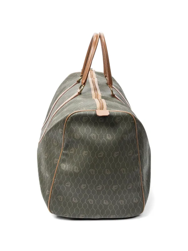 Christian Dior Pre-Owned ハニカム ボストンバッグ | ブラウン