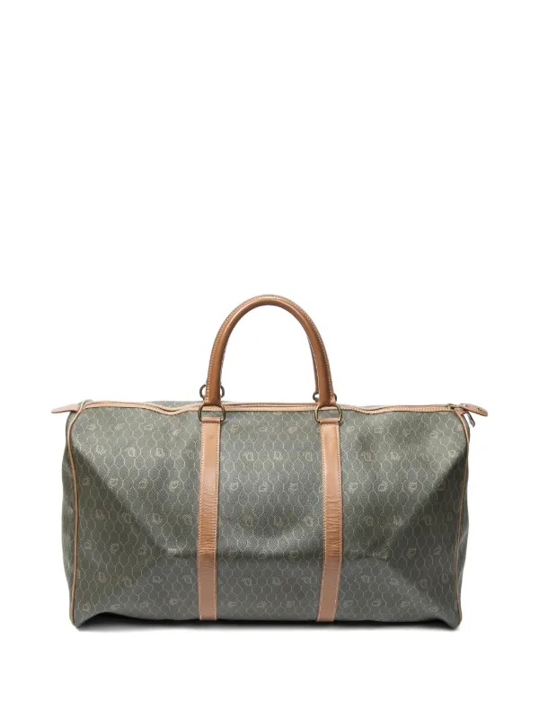 Christian Dior Pre-Owned ハニカム ボストンバッグ | ブラウン