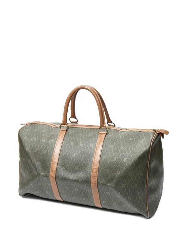 Christian Dior Pre-Owned ハニカム ボストンバッグ | ブラウン