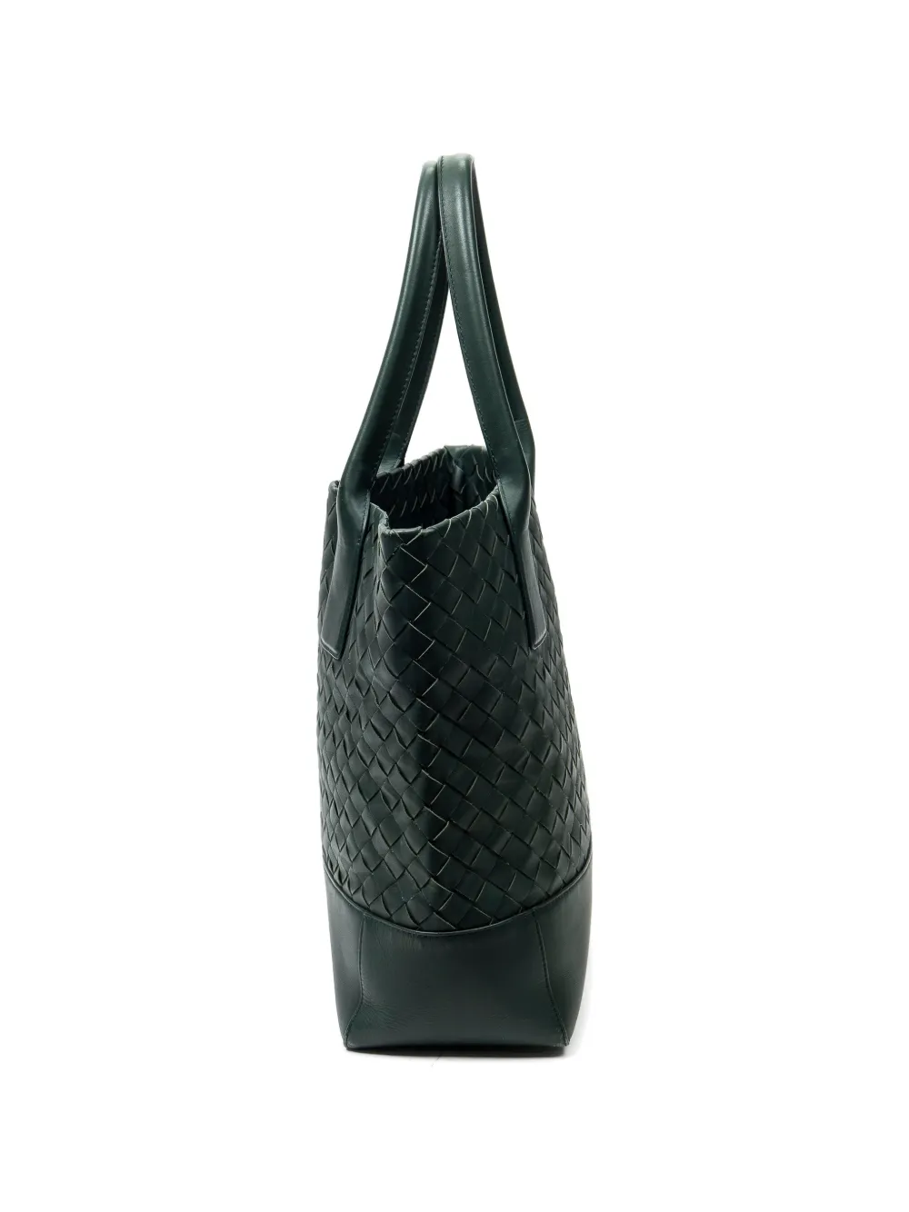 Bottega Veneta Pre-Owned Vertical schoudertas Groen