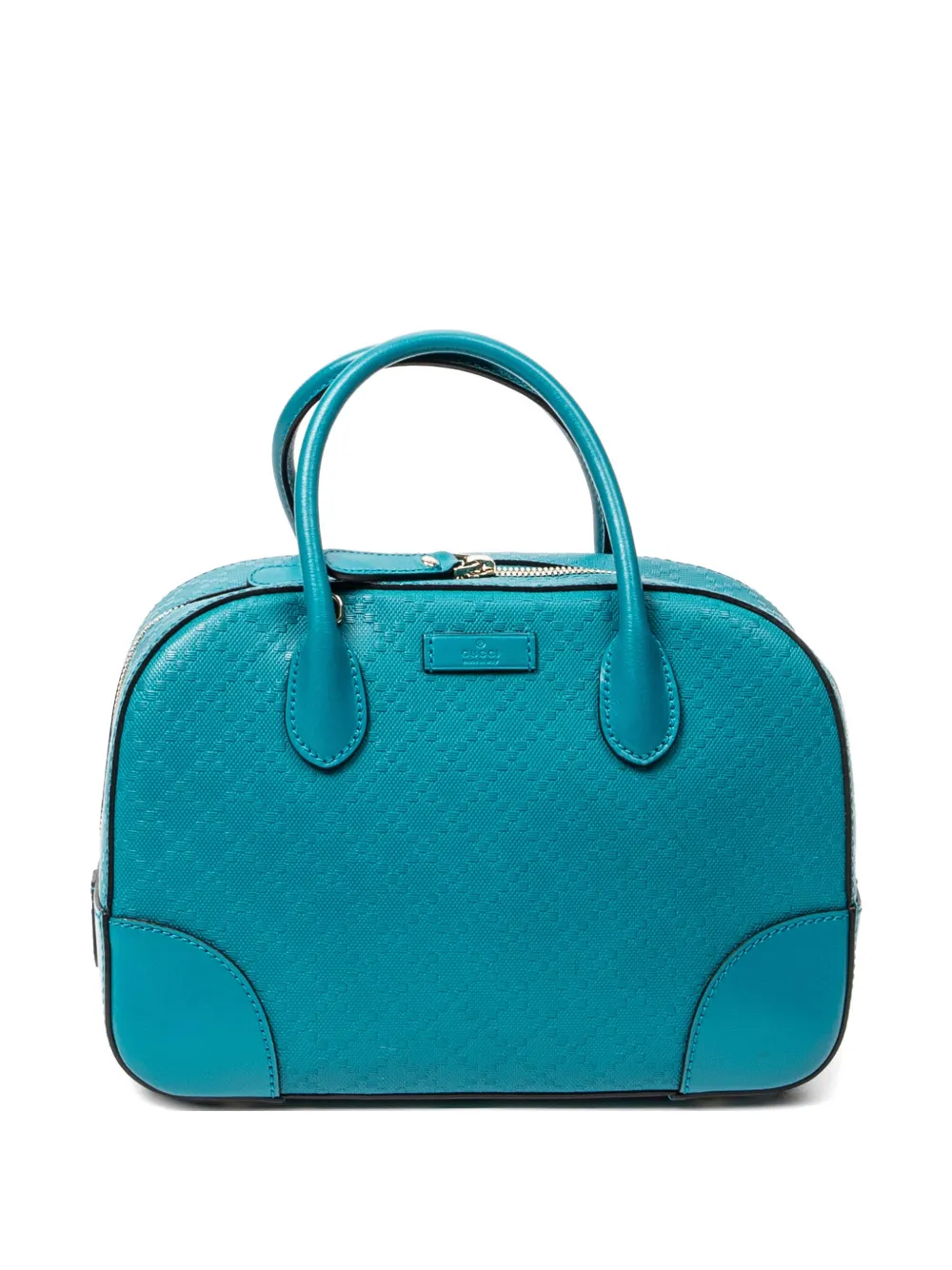 Gucci Pre-Owned Boston leather tote bag - Blu