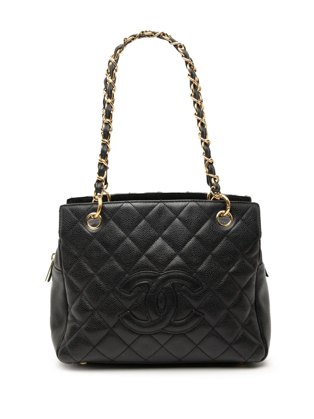 CHANEL Pre-Owned 2005-2006 Petite Caviar Timeless tote bag - Black