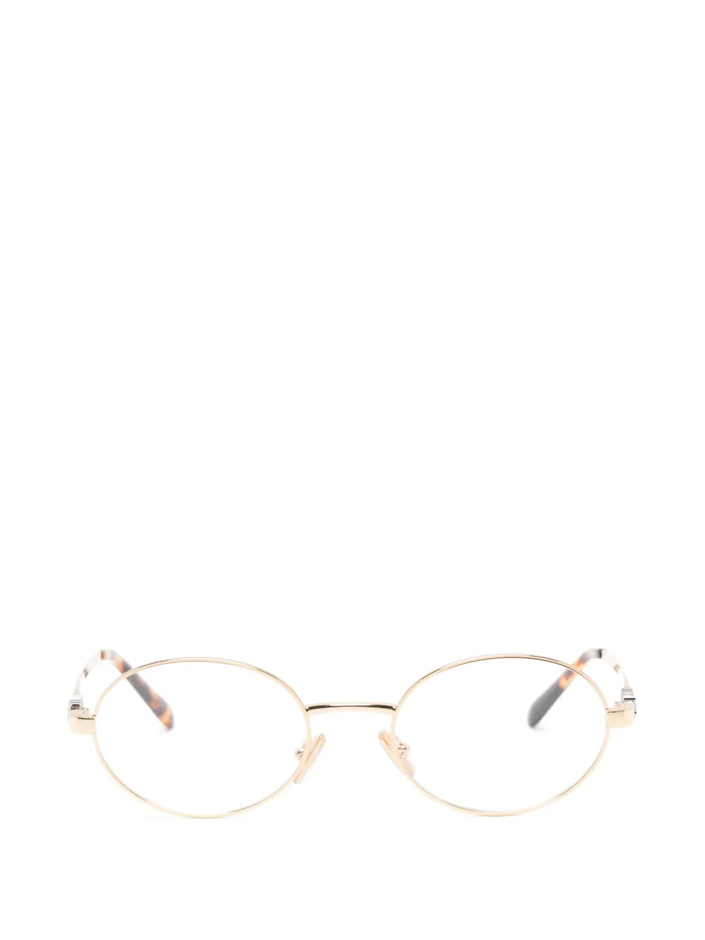 Miu Miu Eyewear oval-frame glasses - Oro