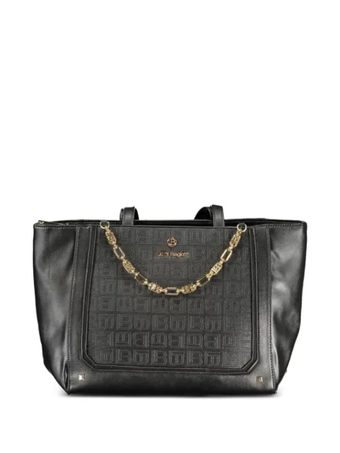 Laura Biagiotti logo-embossed chain-link tote bag