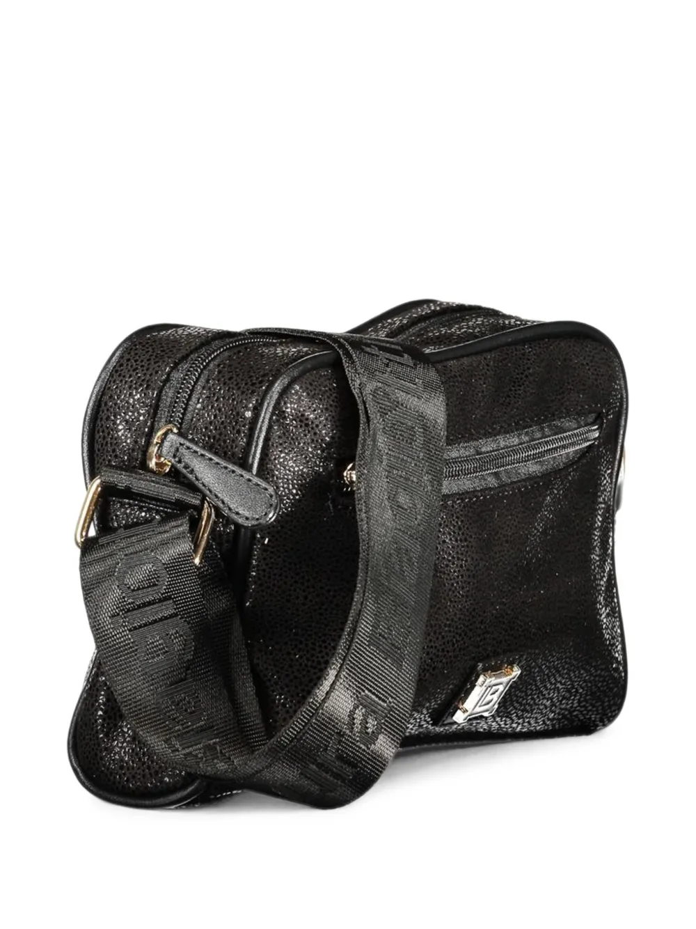 Laura Biagiotti logo-plaque tote bag Zwart