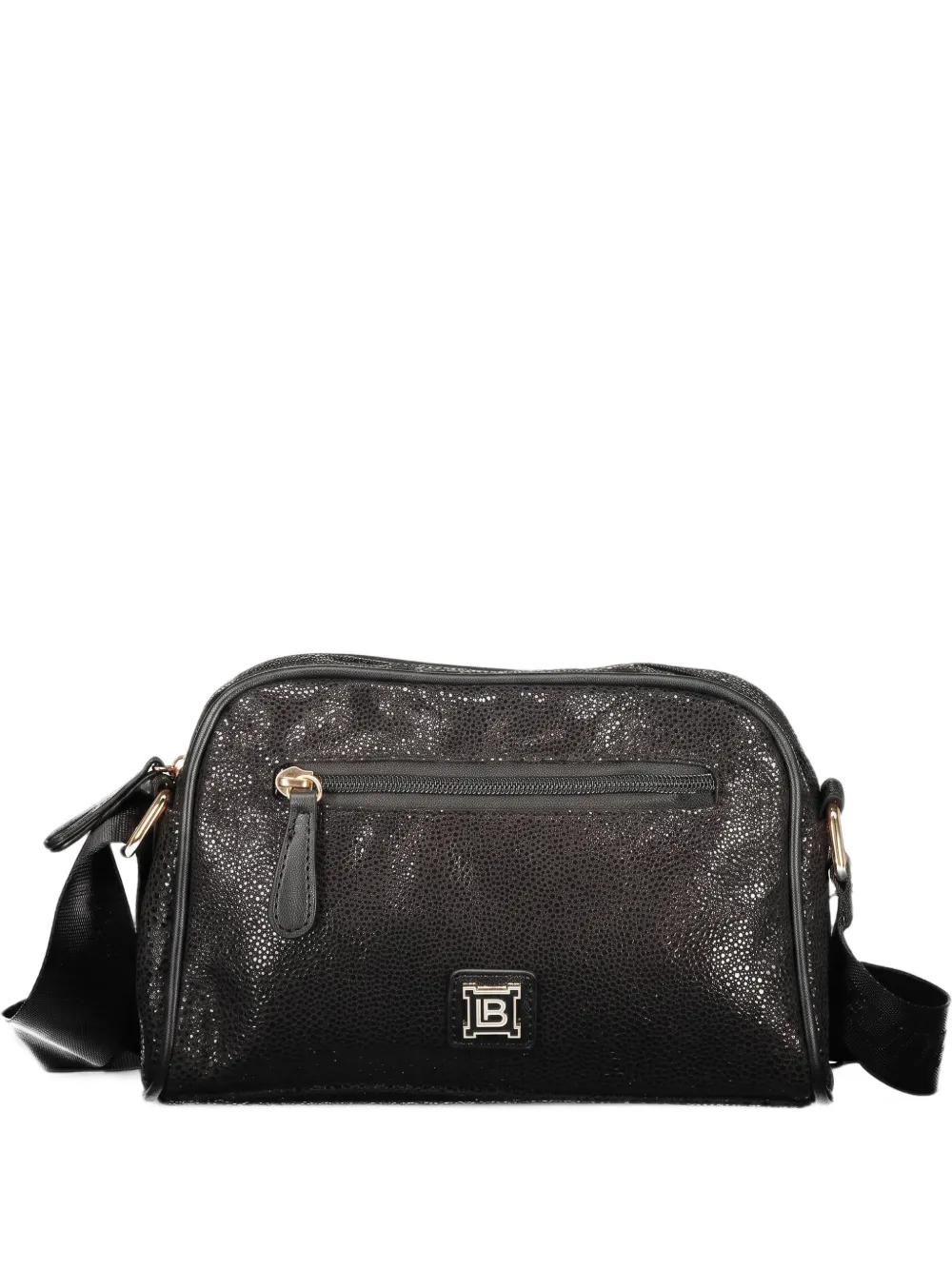 Laura Biagiotti logo-plaque tote bag Zwart