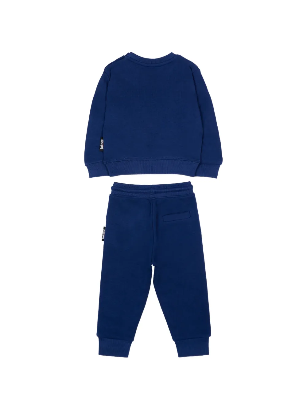Just Cavalli Kids Trainingspak met logoprint Blauw
