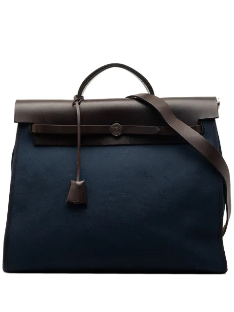 Hermès Pre-Owned 1997-2014 Toile Herbag Zip 39 satchel