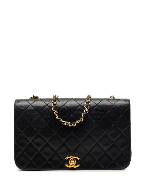 CHANEL Pre-Owned 1989-1991 Small CC Turnlock Full Single Flap crossbody bag