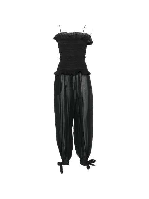 THE ANDAMANE Noor ruffled jumpsuit
