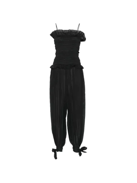THE ANDAMANE Noor ruffled jumpsuit