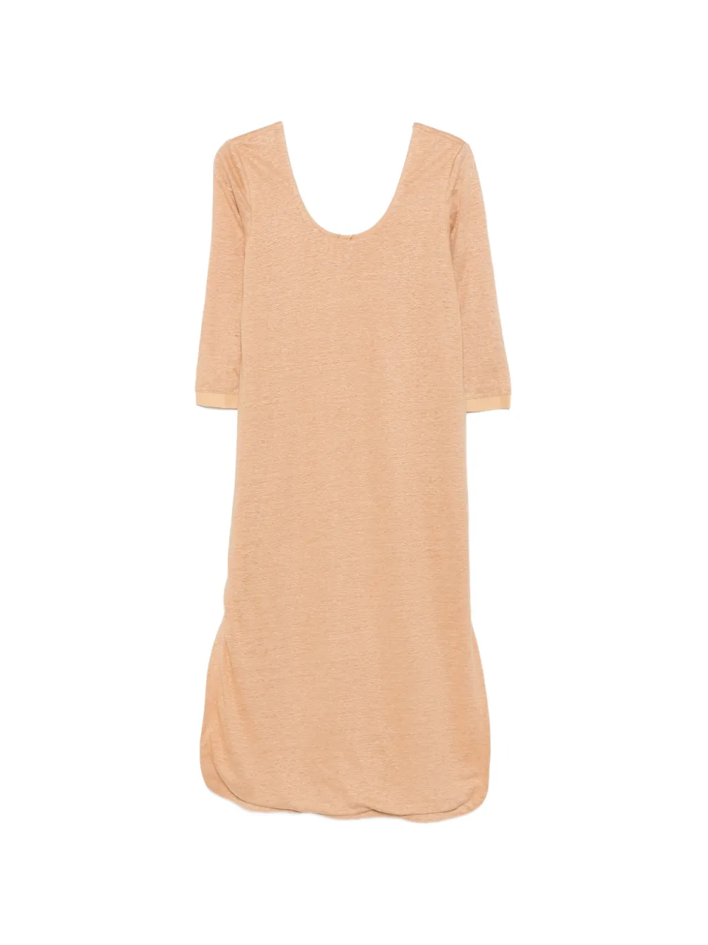 Max & Moi side-slit jersey dress - Neutrals