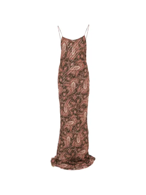 THE ANDAMANE Maxikleid mit Paisley-Print
