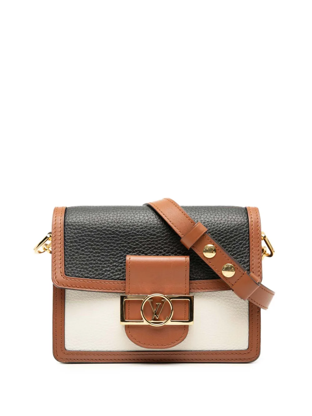 Louis Vuitton Pre-Owned 2019 Taurillon Mini Dauphine satchel - Nero