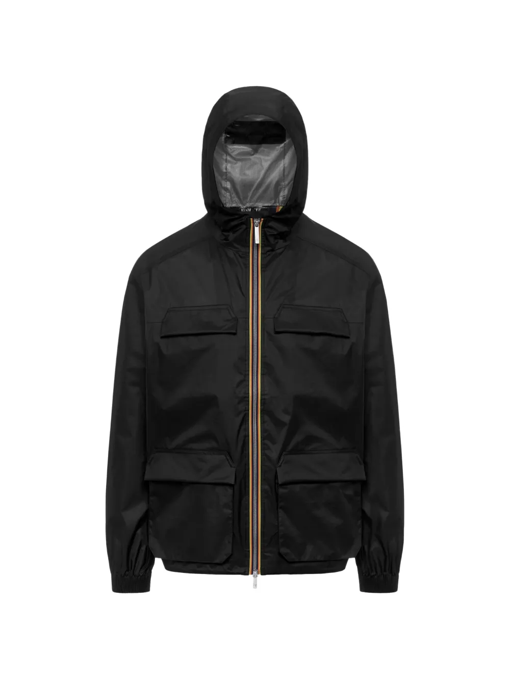 K-Way Clad Extra Light 3L hooded jacket - Nero