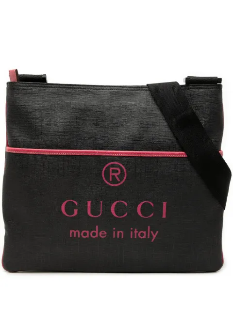 Gucci Pre-Owned 2000-2015 GG Supreme Trademark Logo crossbody bag