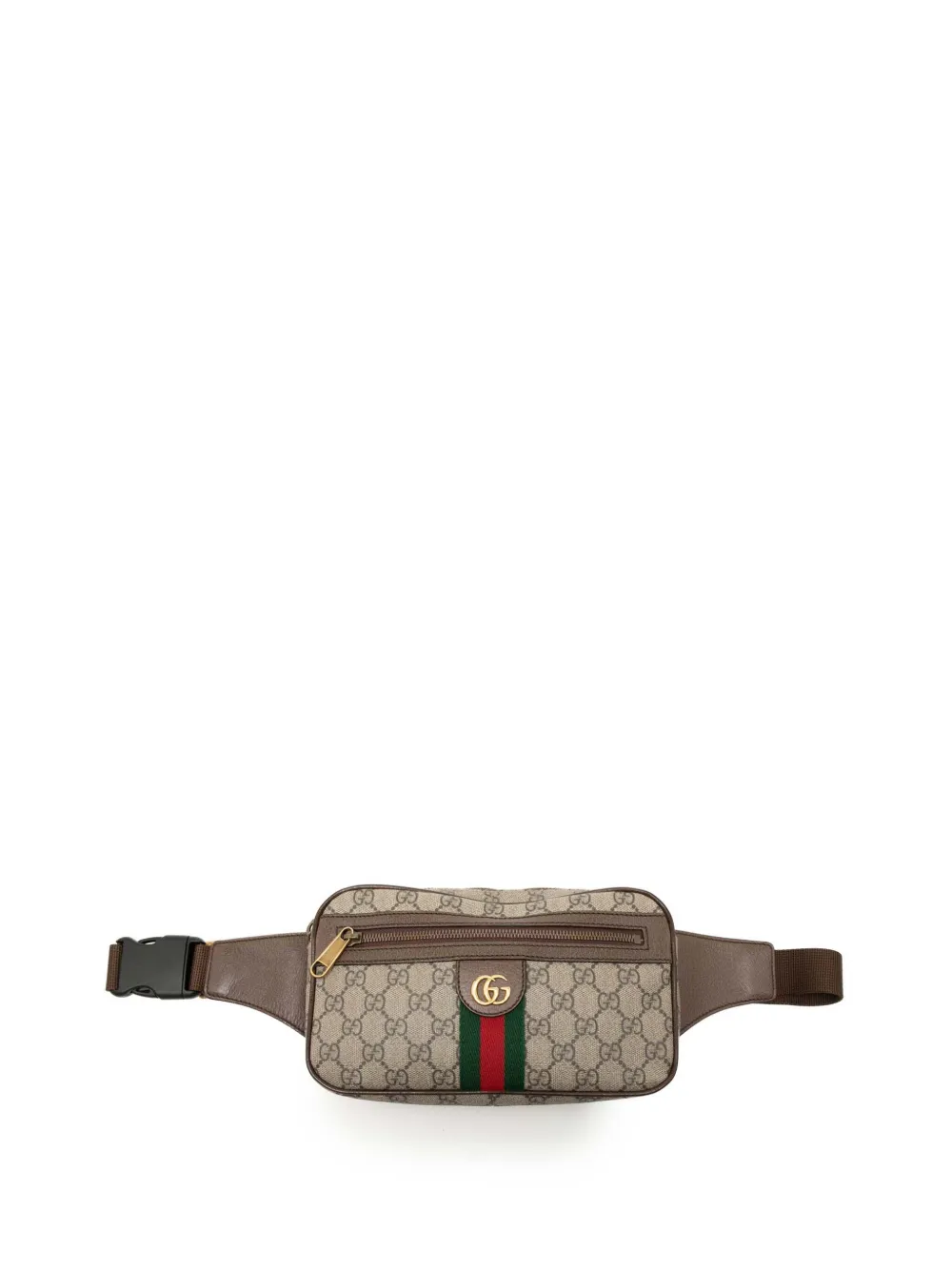 Gucci Pre-Owned 2016-2026 GG Supreme Web Ophidia belt bag - Toni neutri